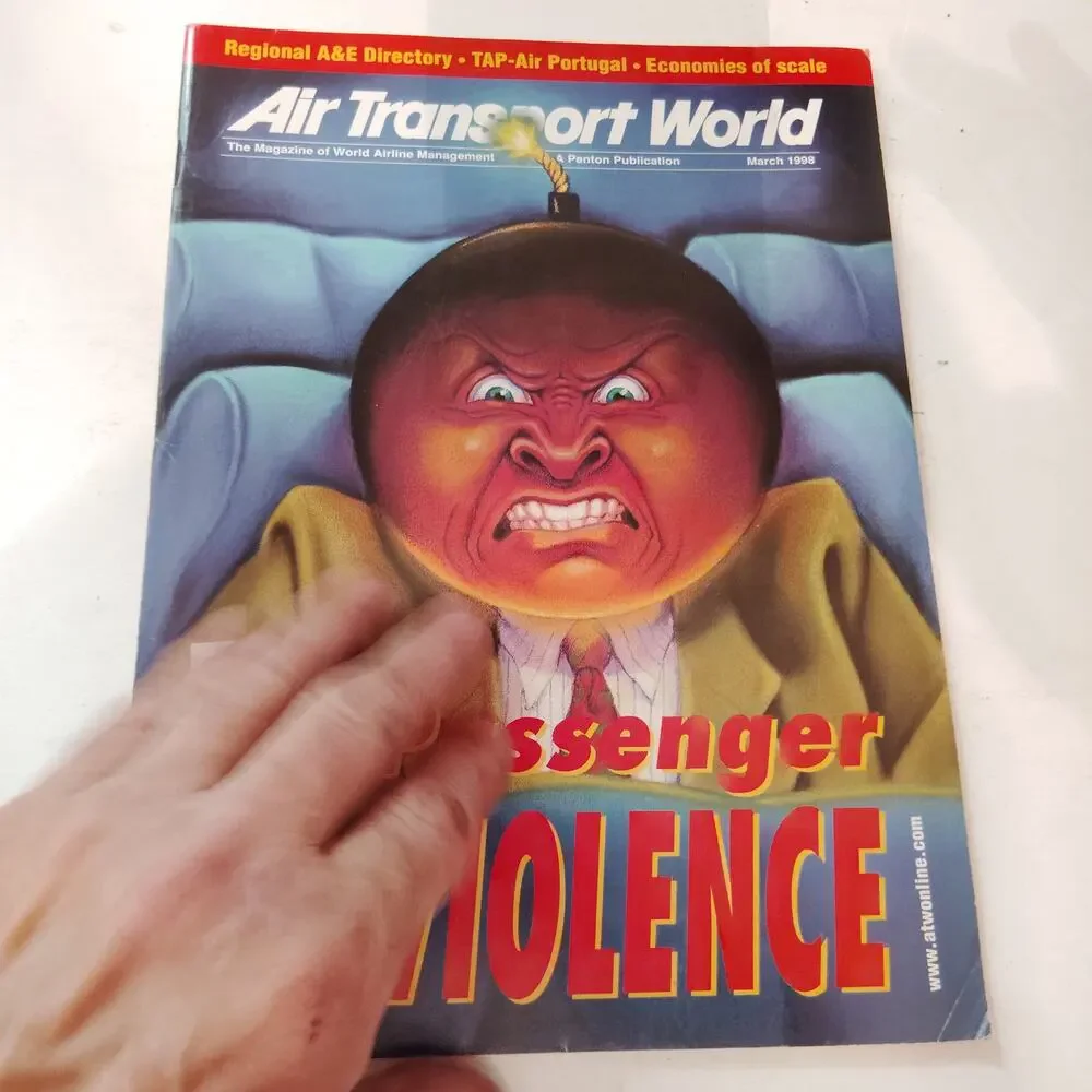 Air Transport World March 1998 Magazine 